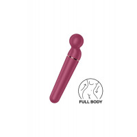 Мікрофон Satisfyer Planet Wand-er для масажу та точкової стимуляції ерогенних зон, бордовий