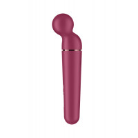 Мікрофон Satisfyer Planet Wand-er для масажу та точкової стимуляції ерогенних зон, бордовий