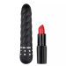 Мини-вибратор c рельефом и стразами Love Diamond Vibrator Black