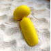Мини вибратор микрофон Chisa Lust Ripple Buster, желтый