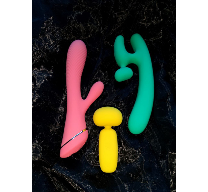 Мини вибратор микрофон Chisa Lust Ripple Buster, желтый