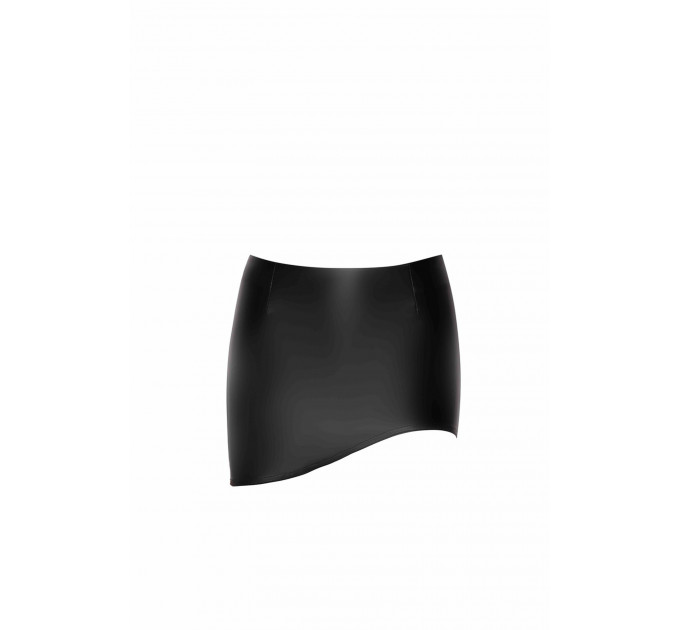 Мини юбка Noir Handmade Legacy F305 wetlook mini skirt, размер S
