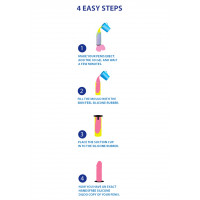 Набор для создания фаллоимитатора копии члена Cloneboy Personal Dildo Glow, светится в темноте