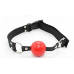 Нейлоновый кляп DS Fetish Nylon gag black/red
