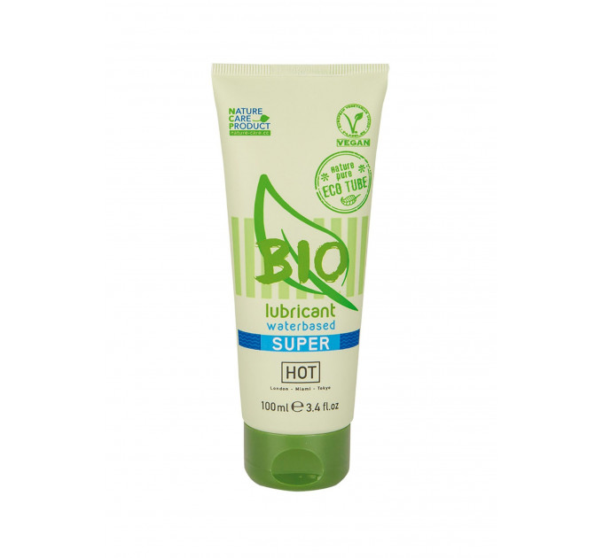 Органічний лубрикант на водній основі Hot Bio Lube Super, 150 мл
