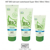 Органічний лубрикант на водній основі Hot Bio Lube Super, 150 мл