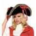 Піратський капелюх Pirate Hat with Gold Trim від Leg Avenue, чорний