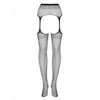 Сексуальные колготки Obsessive Garter stockings S815 S/M/L