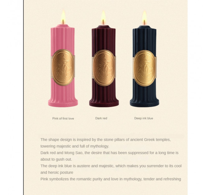 Свеча низкотемпературная UPKO Low temperature wax candle 150 г
