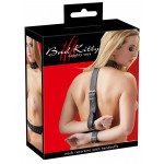 Система фиксации Bad Kitty Neck and Hand Restraints, черного цвета