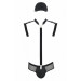 Труси чоловічі 038 SET JOHN black S/M
