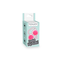 Вагинальные шарики пластиковые розовые Toy Joy