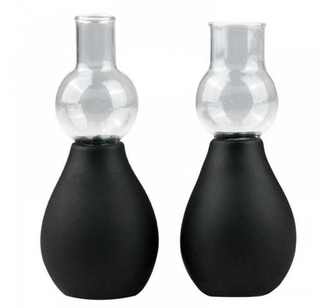 Вакуумные стимуляторы для сосков EasyToys Black