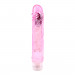 Вибратор прозрачный Chisa Crystal Jellie на батарейках, розовый