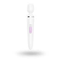 Вібромасажер-мікрофон Satisfyer Wand-er Woman, білий, XXL