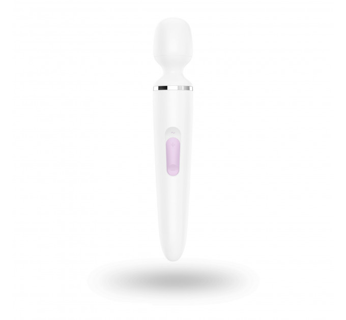 Вибромассажер-Микрофон Satisfyer Wand-er Woman, белый, XXL