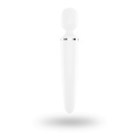 Вібромасажер-мікрофон Satisfyer Wand-er Woman, білий, XXL