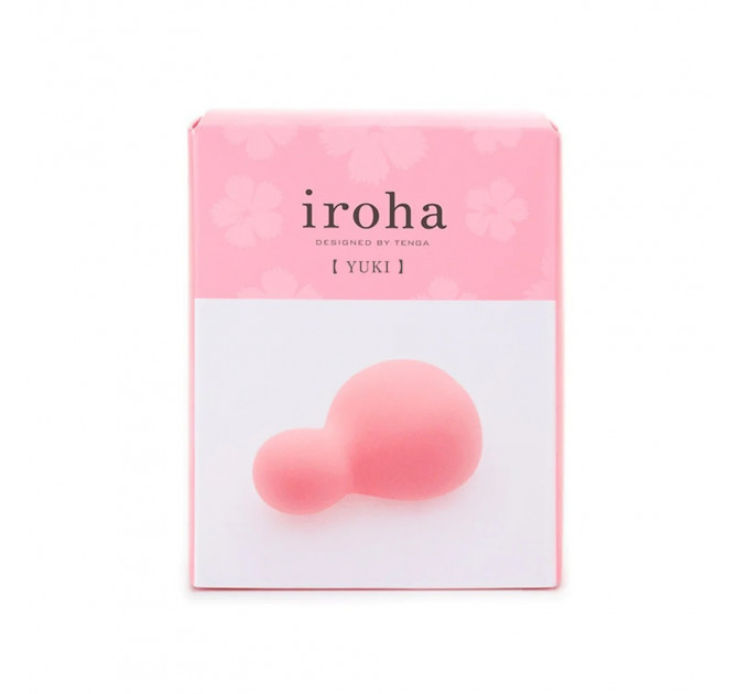 Вибратор для клитора Iroha Yuki v.2 Tenga, из медицинского силикона, розовый