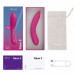 Вибратор для точки G Rave 2 We-Vibe, силиконовый, розовый, 19.3 х 3 см