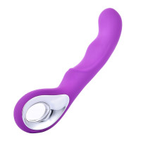 Вібратор для точки G-spot Vibrator G-spot 10 функцій USB Purple
