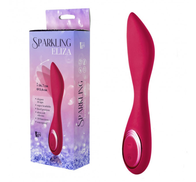 Вибратор гибкий Dream Toys SPARKLING ELIZA