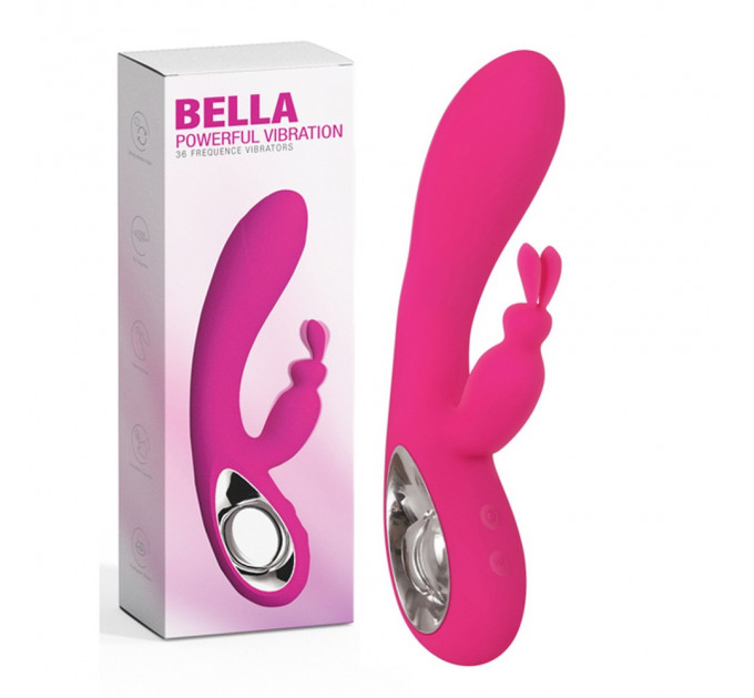 Вибратор-кролик Bella розовый