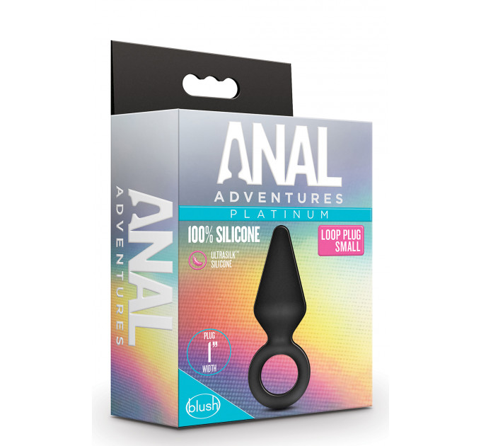 Анальна пробка BLUSH ANAL ADVENTURES PLATINUM-SILICONE-SMALL