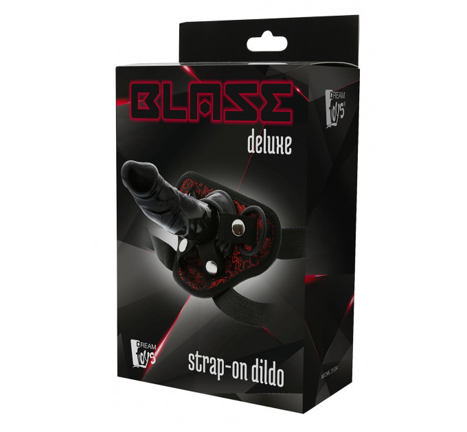 Страпон BLAZE DELUXE STRAP-ON DILDO
