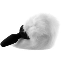 Анальна пробка Vibrating Anal Plug With Fox Tail з хвостом, М