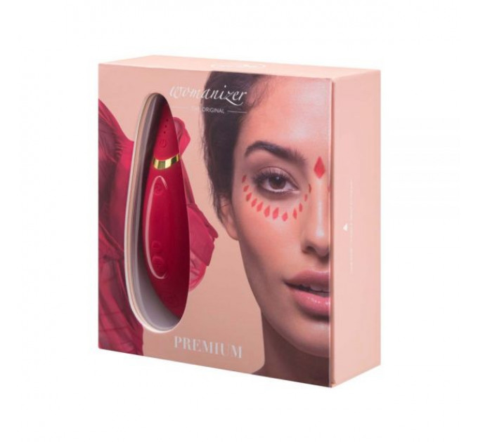 Безконтактний Кліторальний Стимулятор Womanizer Premium, Red