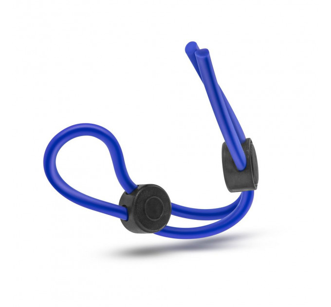 T331084 регульоване ерекційне кільце STAY HARD DOUBLE LOOP BLUE