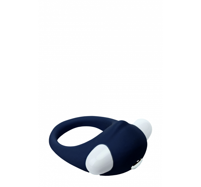 Ерекційне кільце з вібрацією Dream Toys Rings of Love, синій