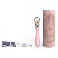 Вібромасажер із функцією підігріву ZALO COURAGE, Fairy Pink