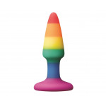 Анальная пробка NS Novelties COLOURS PRIDE EDITION PLEASURE PLUG MINI