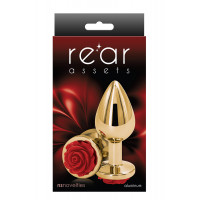 Анальний плаг NS Novelties REAR ASSETS ROSE MEDIUM RED