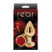 Анальний плаг NS Novelties REAR ASSETS ROSE MEDIUM RED