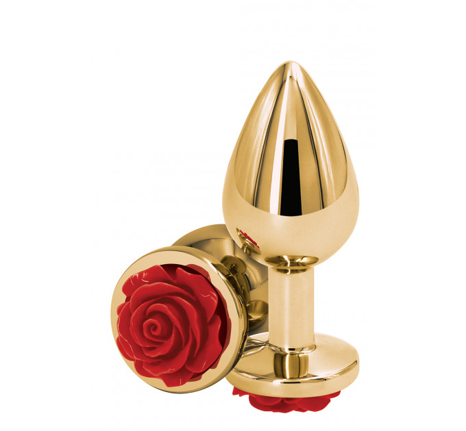 Анальний плаг NS Novelties REAR ASSETS ROSE MEDIUM RED