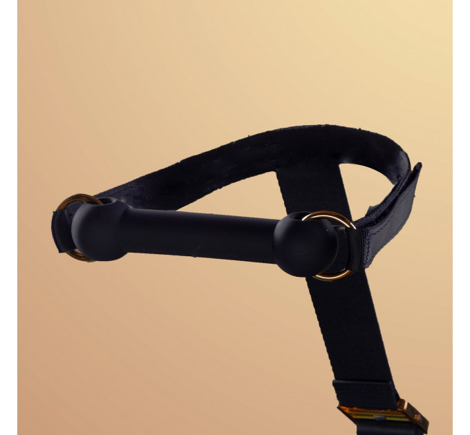 Бандажный набор UPKO с сменными кляпами ( шарик, елка, кость) Hogtie Bondage Gear With Mouth Gags