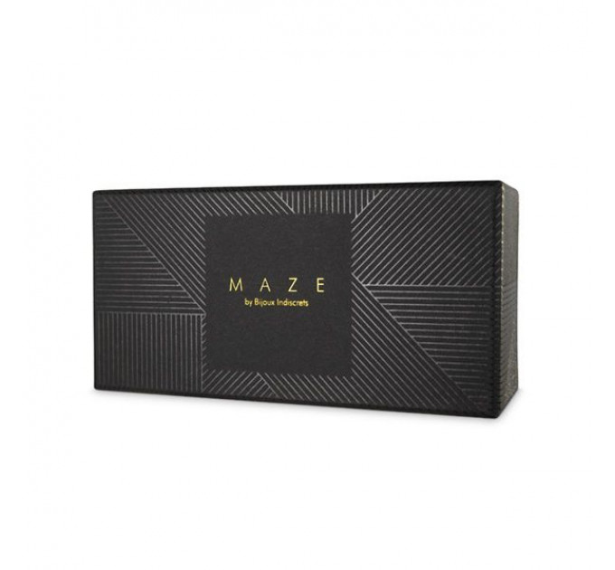 Браслети на зап'ястя та палець MAZE Bijoux Indiscrets чорні, OS