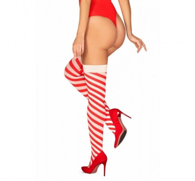 Чулки Kissmas stockings L/XL obsessive