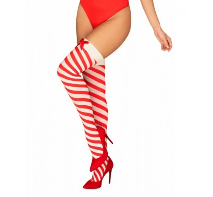 Чулки Kissmas stockings L/XL obsessive