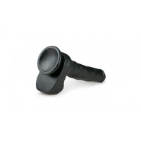 Фаллоимитатор Гигант EASYTOYS REALISTIC DILDO BLACK 29.5 CM