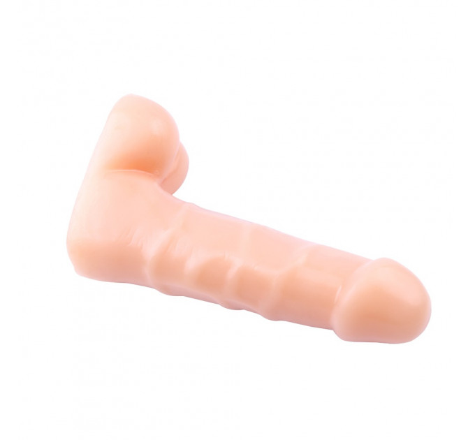Фаллоимитатор реалистичный с яичками Chisa T-skin, телесный