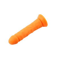 Фаллоимитатор реалистичный на присоске Chisa Delux Pure Nature Steven.R-Orange, оранжевый