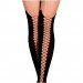 Колготы с открытым доступом Ballerina's Secret BS104 (20/50 den) с узором, черные, L/XL