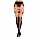 Колготы с открытым доступом Ballerina's Secret BS104 (20/50 den) с узором, черные, L/XL
