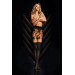 Колготы с открытым доступом Ballerina's Secret BS104 (20/50 den) с узором, черные, L/XL