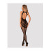 Комбинезон с открытым доступом Obsessive G331 черный, S/M/L
