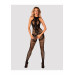 Комбинезон с открытым доступом Obsessive G331 черный, S/M/L