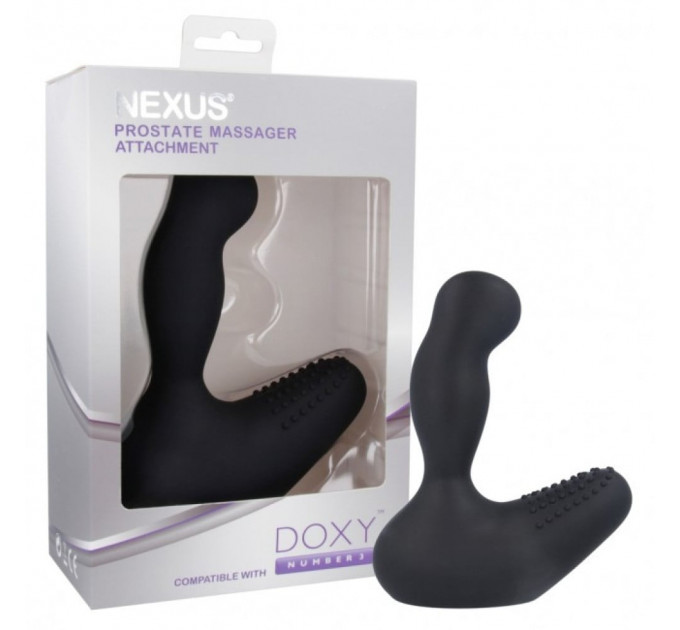 Массажер простаты Nexus Prostate Attachment-насадка для Микрофона Doxy, черный